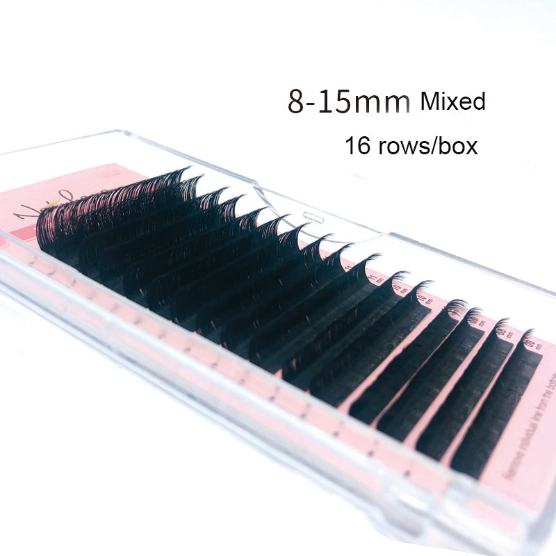 Premium Individual False Lashes Natural PBT Mink Eyelash