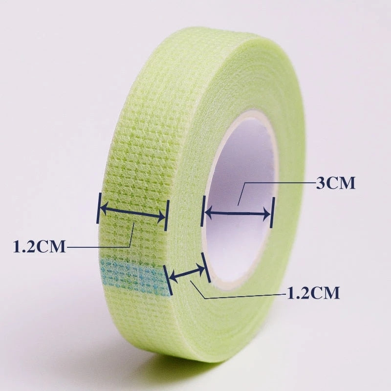 Eyelash Tape 5 Rolls Breathable Non-woven Cloth Adhesive Tape