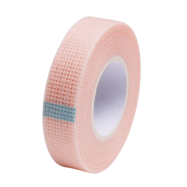 Eyelash Tape 5 Rolls Breathable Non-woven Cloth Adhesive Tape