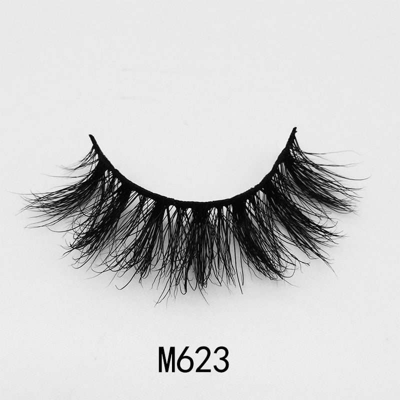 New Handmade Mink Eyelashes 3D Curl Winged-M series