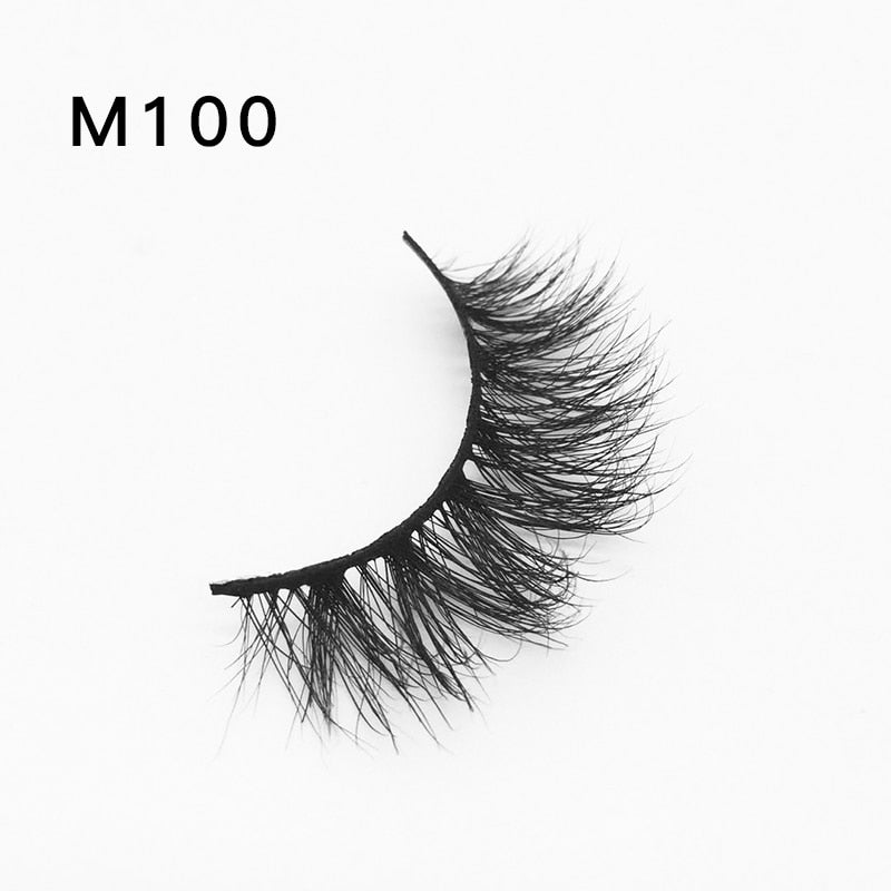 New Handmade Mink Eyelashes 3D Curl Winged-MZA2080