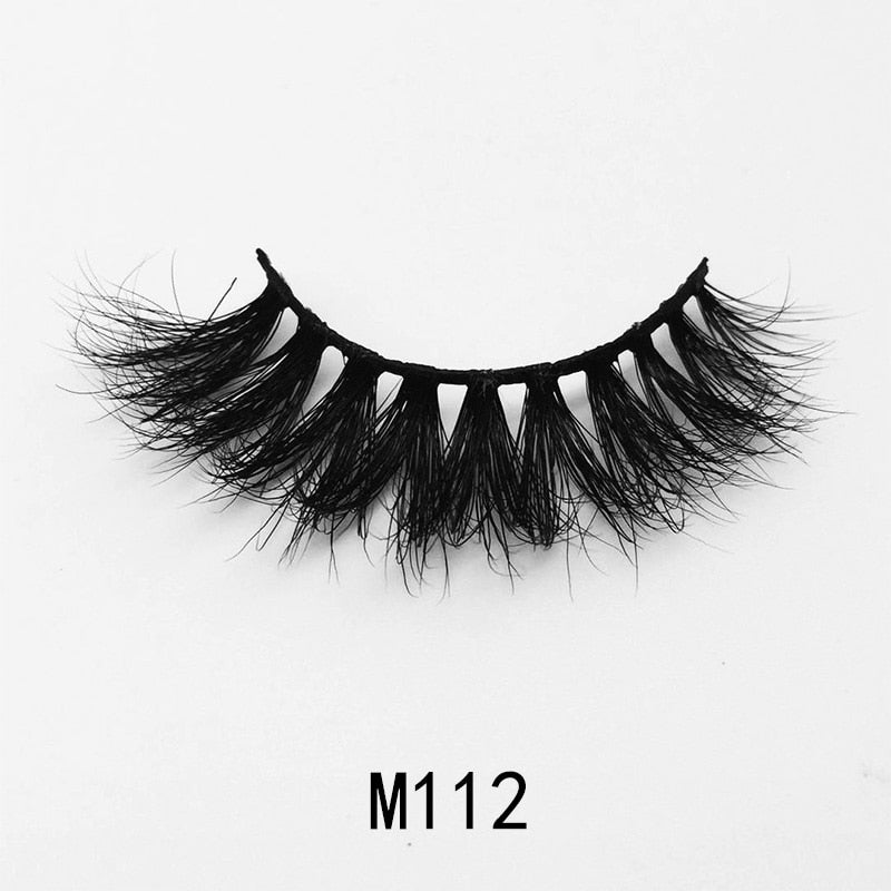 New Handmade Mink Eyelashes 3D Curl Winged-M series