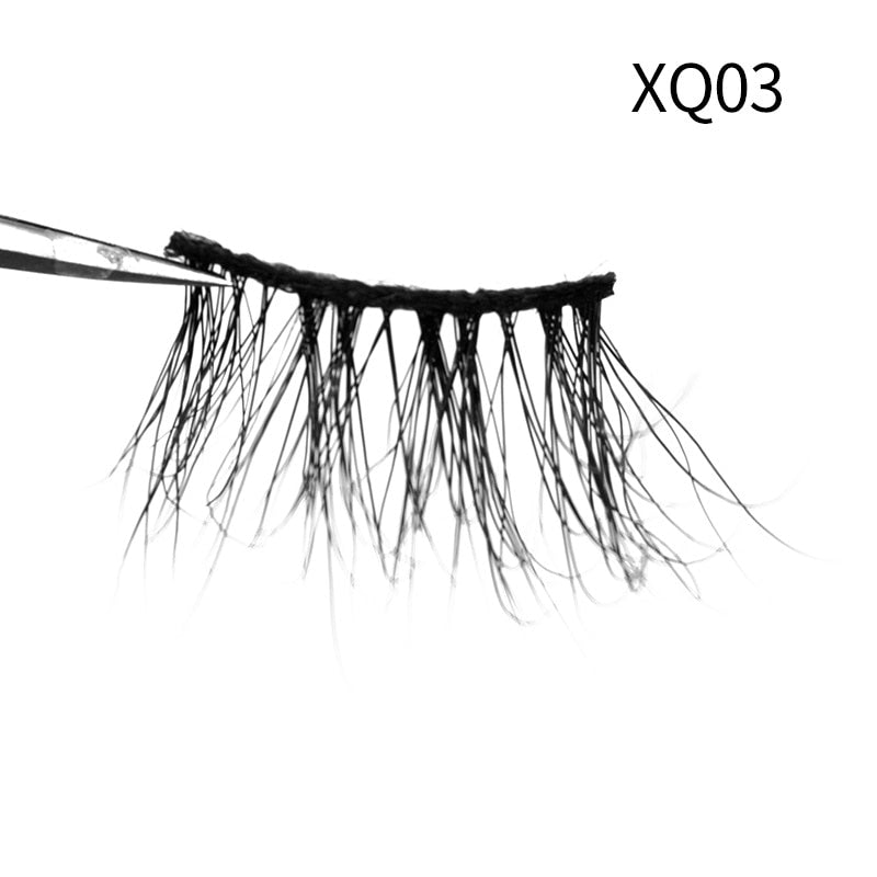 Soft Mink Eyelashes 3D Curl Winged End Eye Elongated-MZA2212