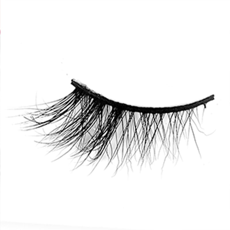 Soft Mink Eyelashes 3D Curl Winged End Eye Elongated-MZA2081/2  MZA2453/4