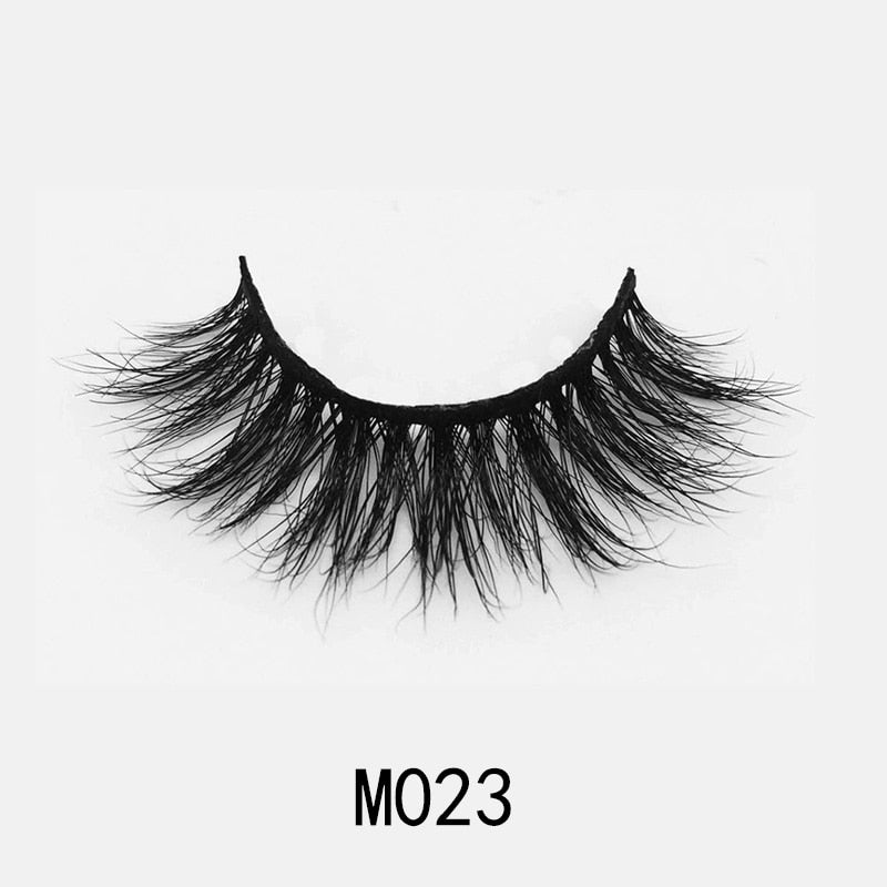 New Handmade Mink Eyelashes 3D Curl Winged-M series