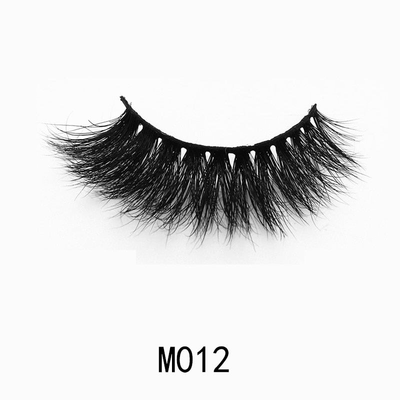 New Handmade Mink Eyelashes 3D Curl Winged-M series