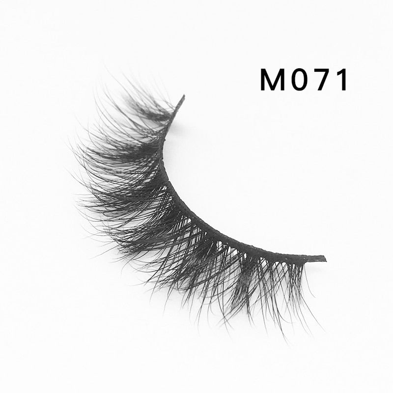 New Handmade Mink Eyelashes 3D Curl Winged-MZA2080