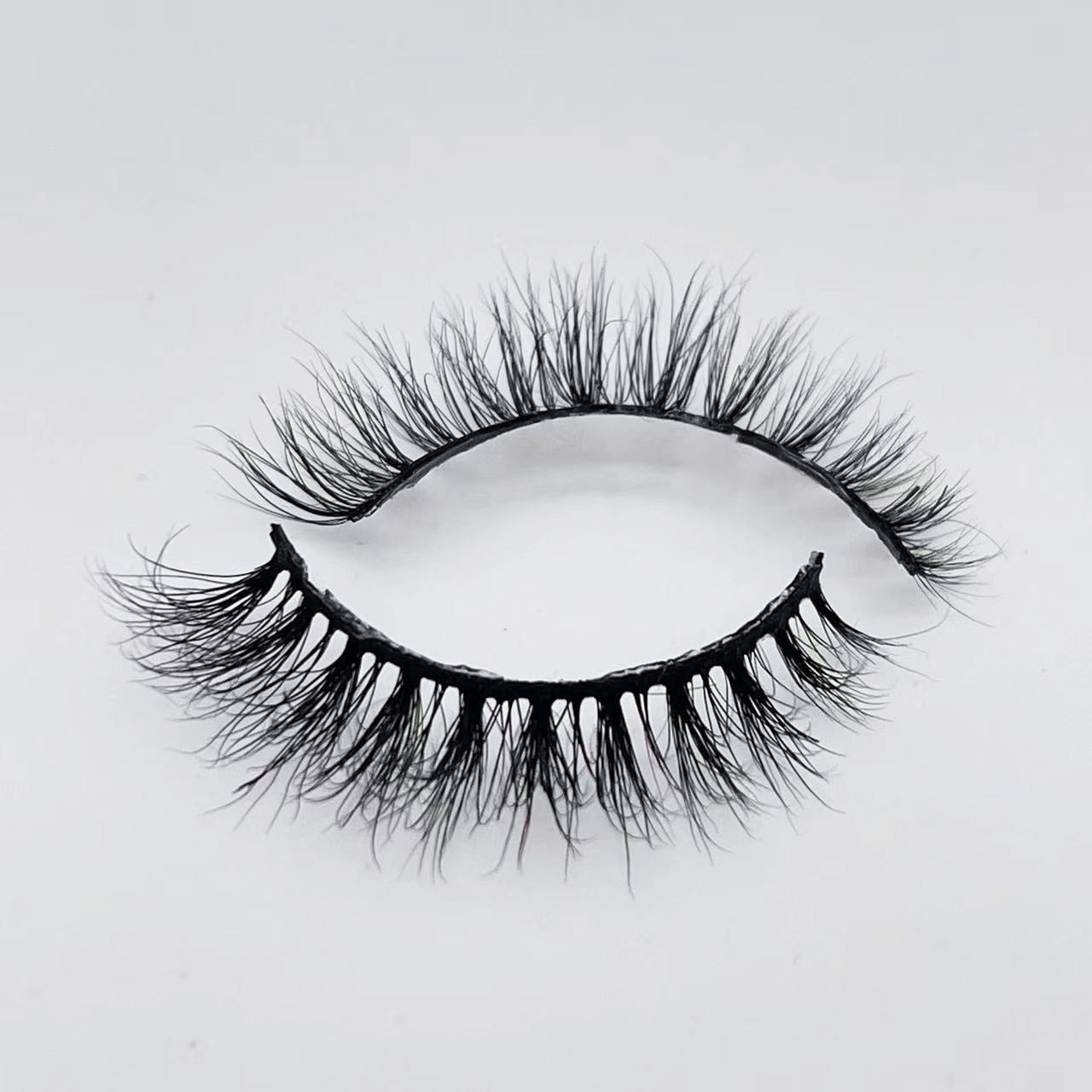 Soft Mink Eyelashes 3D Curl Winged End Eye Elongated-ZY series