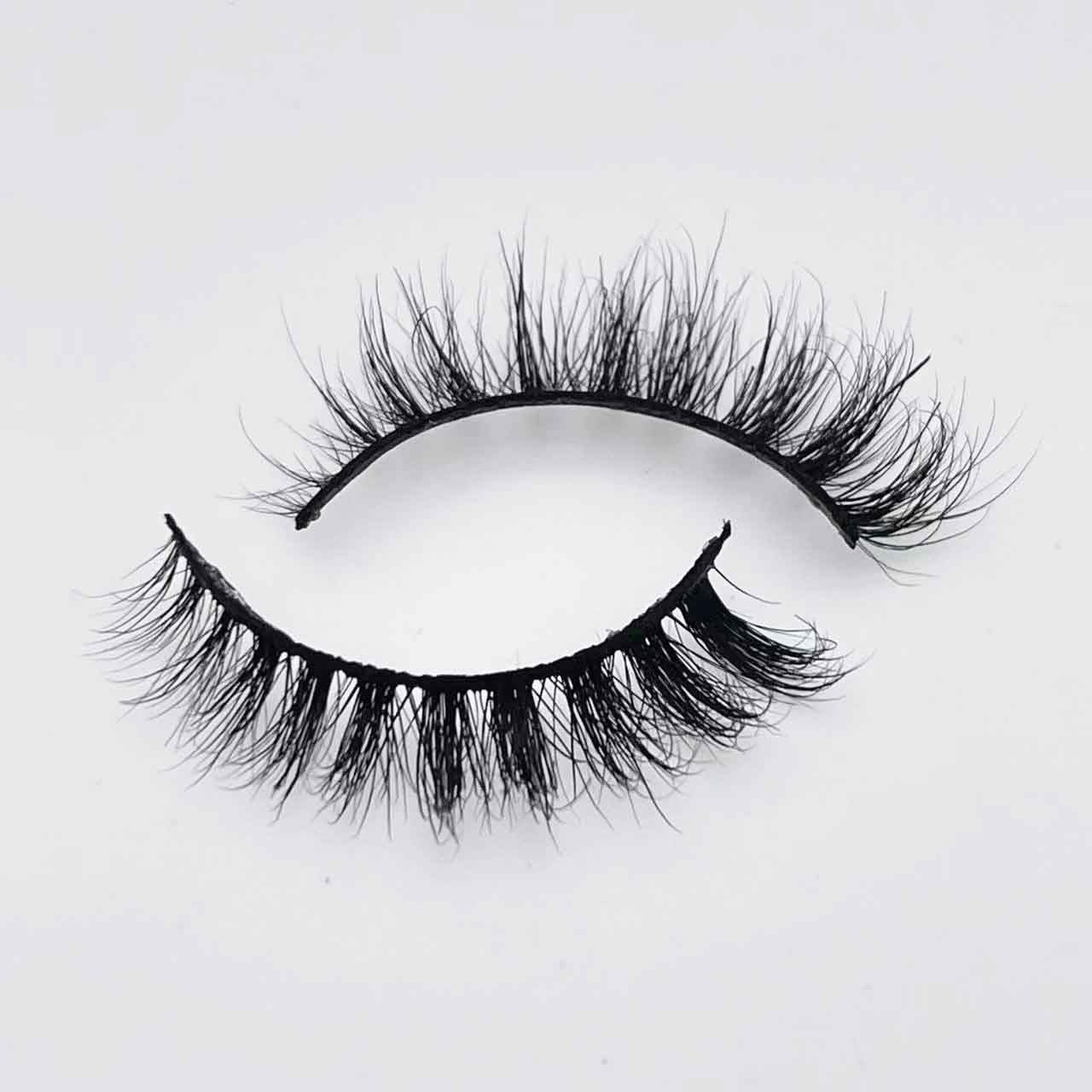 Soft Mink Eyelashes 3D Curl Winged End Eye Elongated-ZY series