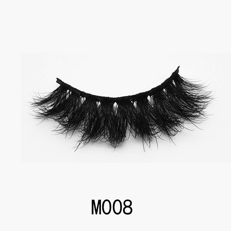 New Handmade Mink Eyelashes 3D Curl Winged-M series