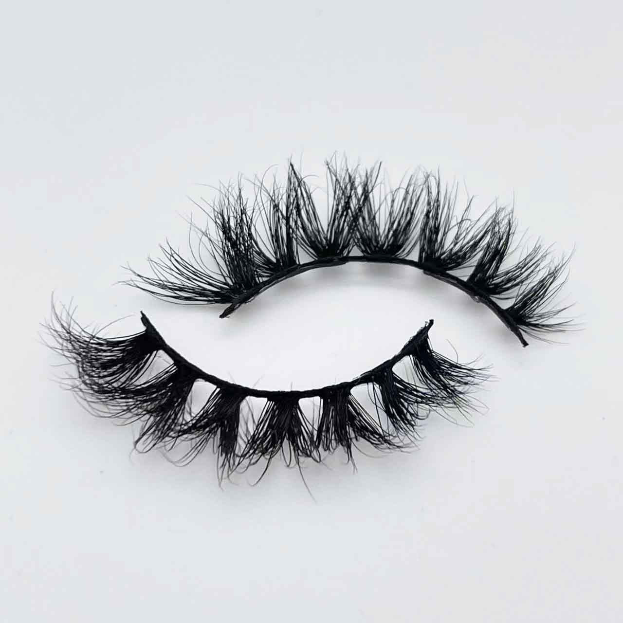 Soft Mink Eyelashes 3D Curl Winged End Eye Elongated-ZY series