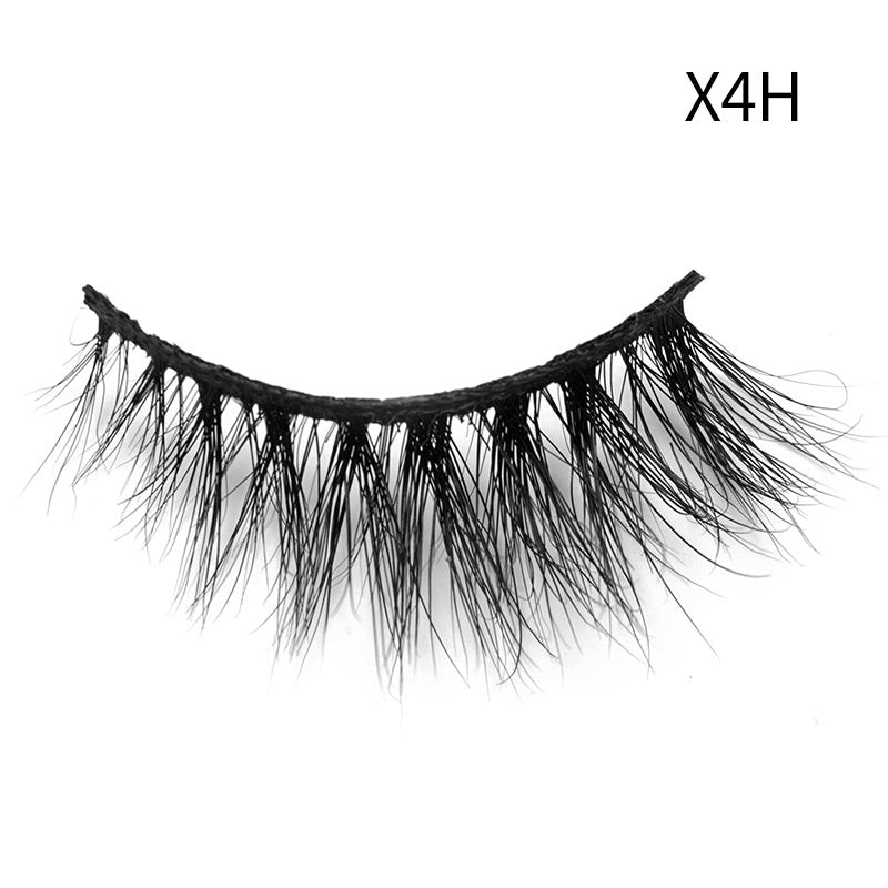 Soft Mink Eyelashes 3D Curl Winged End Eye Elongated-MZA2212