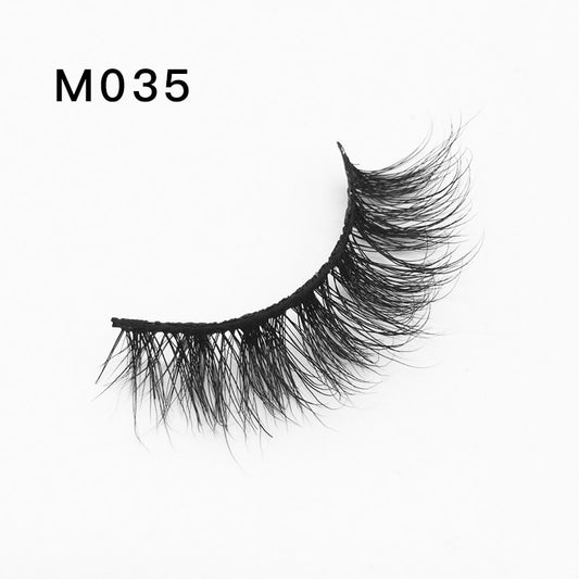 New Handmade Mink Eyelashes 3D Curl Winged-MZA2080