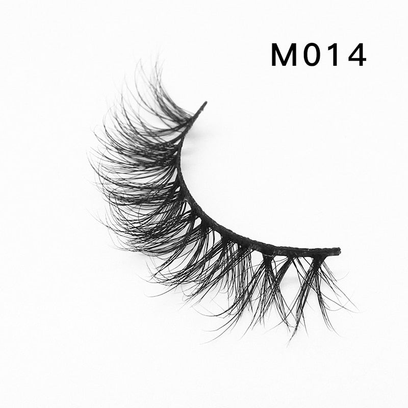 New Handmade Mink Eyelashes 3D Curl Winged-MZA2080