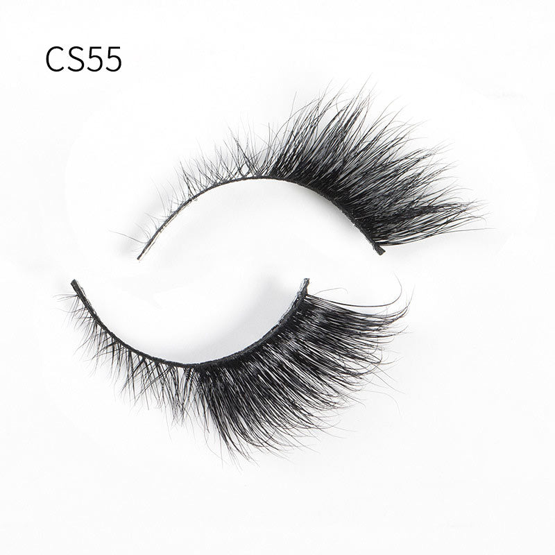 New Handmade Mink Eyelashes 3D Curl Winged-other series