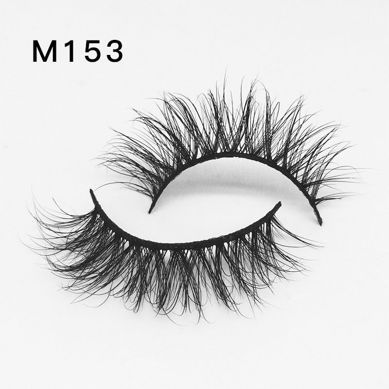 New Handmade Mink Eyelashes 3D Curl Winged-MZA2080