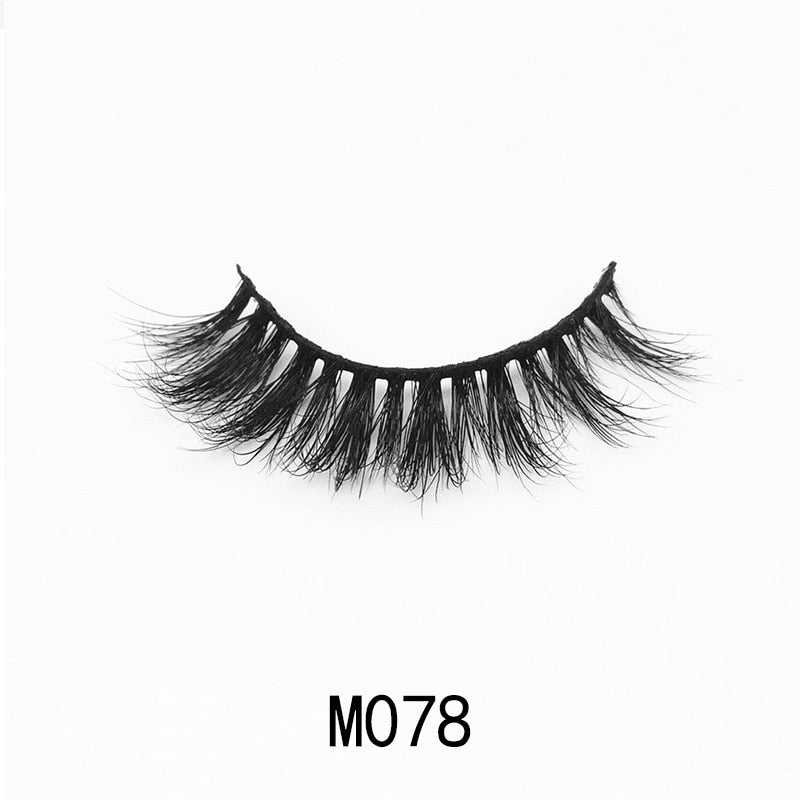 New Handmade Mink Eyelashes 3D Curl Winged-M series