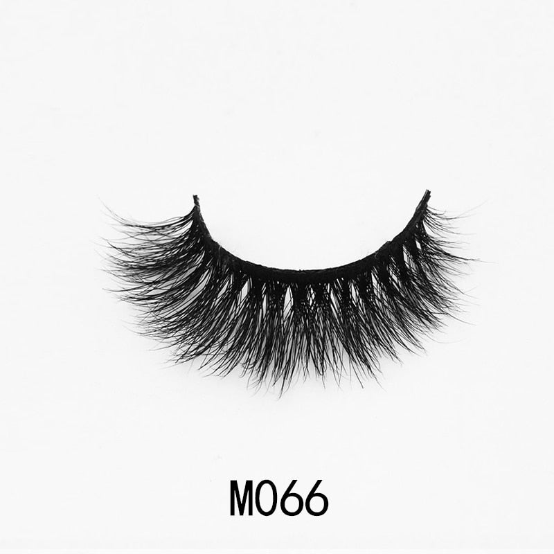 New Handmade Mink Eyelashes 3D Curl Winged-M series