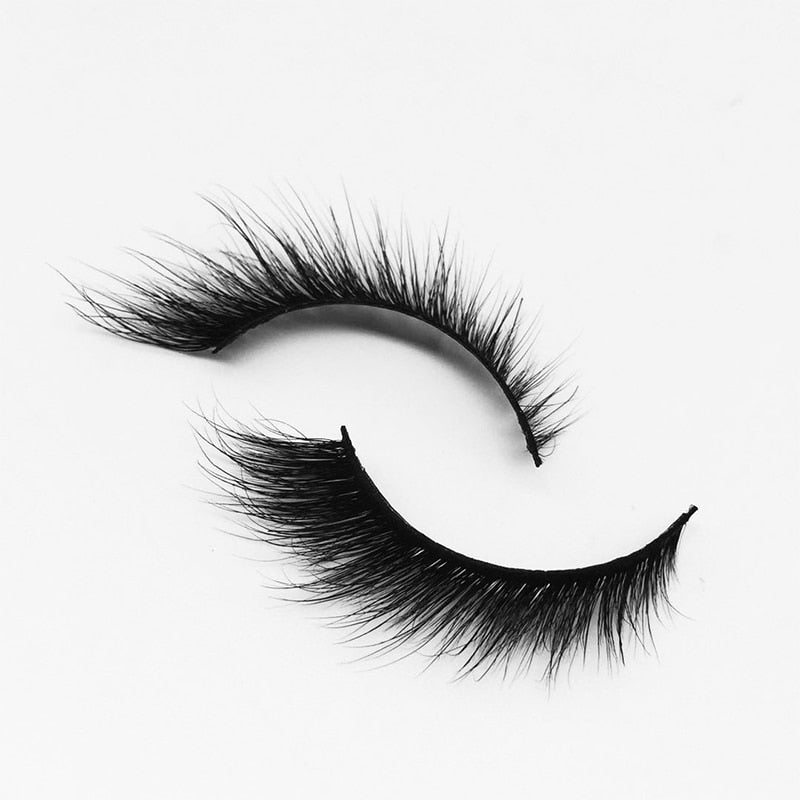 New Handmade Mink Eyelashes 3D Curl Winged-M series