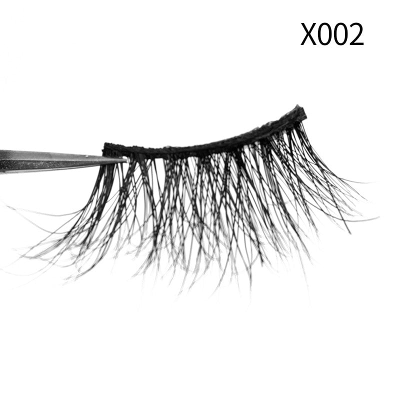 Soft Mink Eyelashes 3D Curl Winged End Eye Elongated-MZA2212