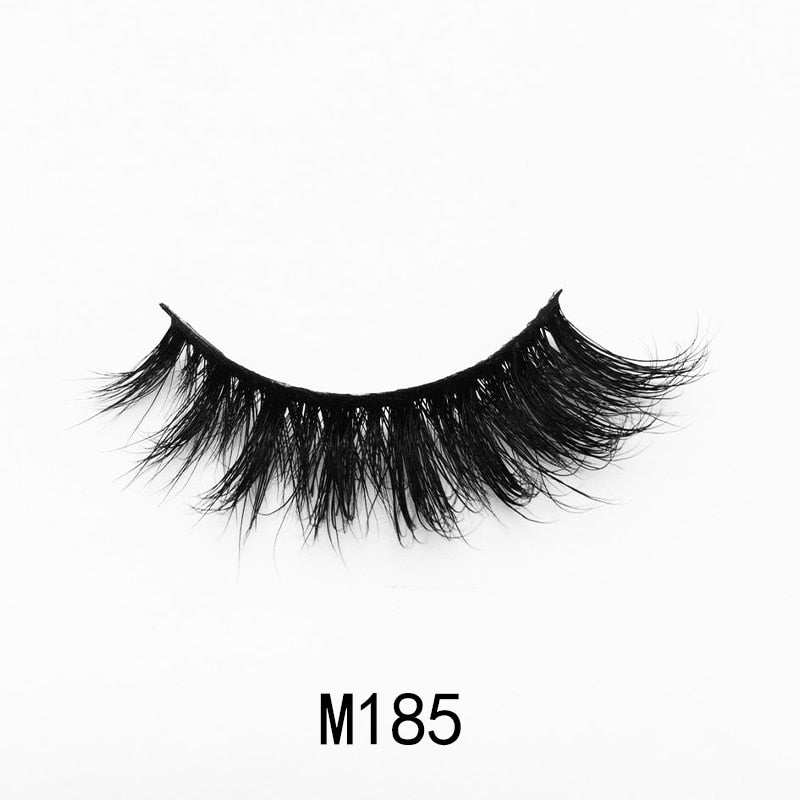 New Handmade Mink Eyelashes 3D Curl Winged-M series