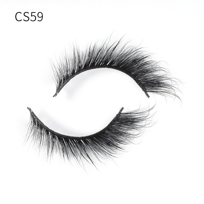 New Handmade Mink Eyelashes 3D Curl Winged-other series