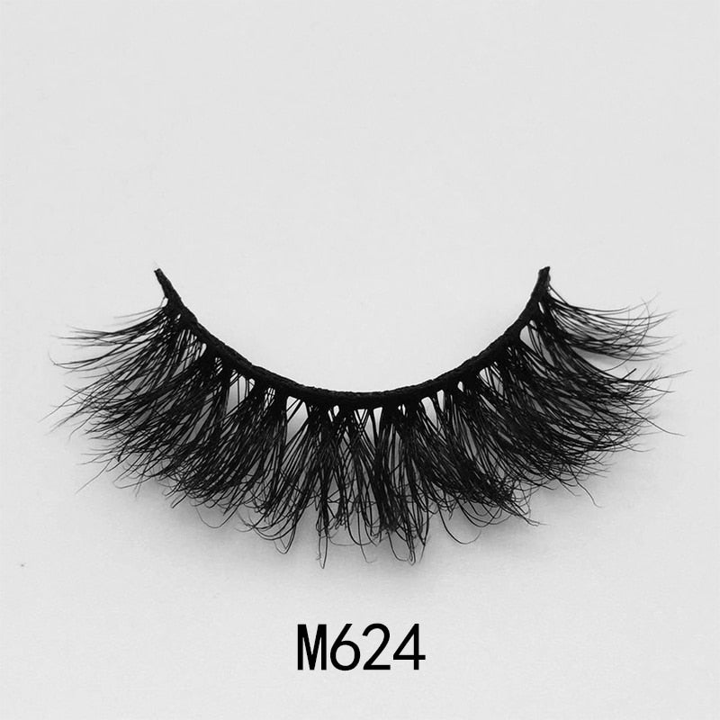 New Handmade Mink Eyelashes 3D Curl Winged-M series