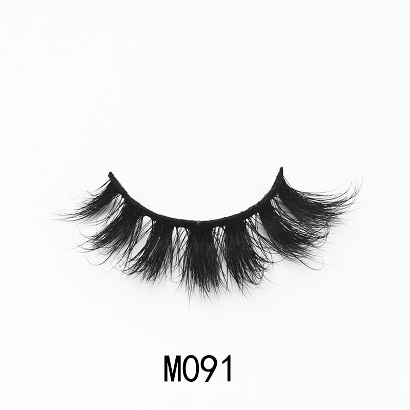 New Handmade Mink Eyelashes 3D Curl Winged-M series